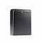 Alpine Industries Wall-Mounted Stainless Steel Sanitary Napkin Receptacle in Black, 2PK ALP451-SSB-BLK2-MK - alternate 3